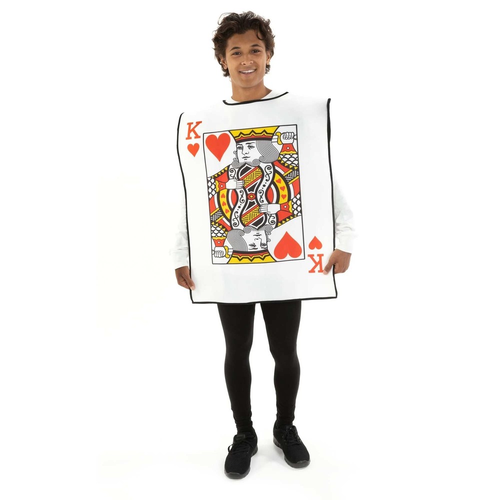 King of Hearts Playing Card Costume